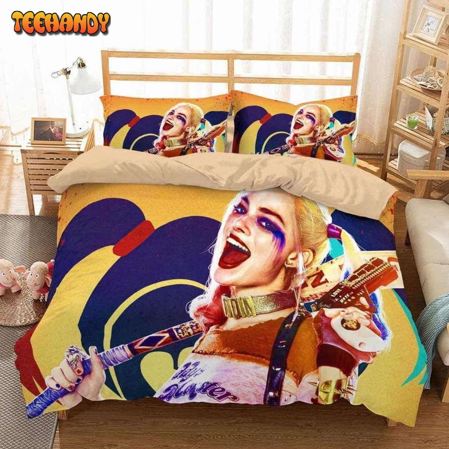 3d Harley Quinn Cover Bedding Set