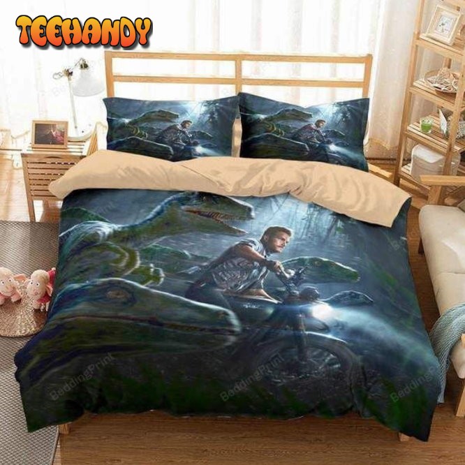 3d Jurassic World Bedding Set