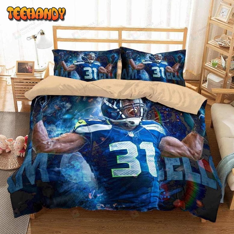 3d Kam Chancellor Seattle Seahawks Bedding Set