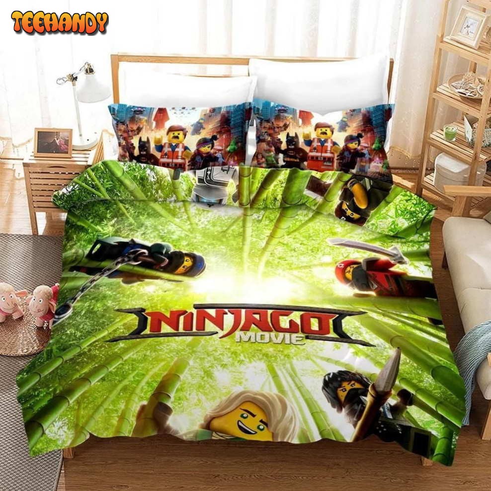 3d Lego Ninjago Masters Of Spinjitzu Bedding Set