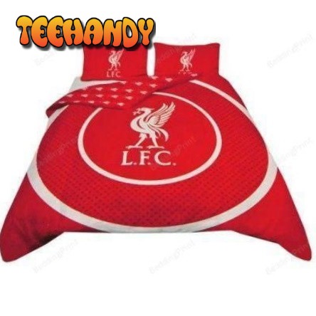 3d Liverpool Football Club Logo Soccer Bedding Set