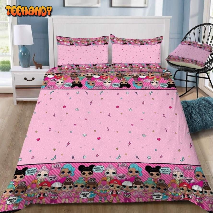 3d Lol Surprise Pink Bedding Set