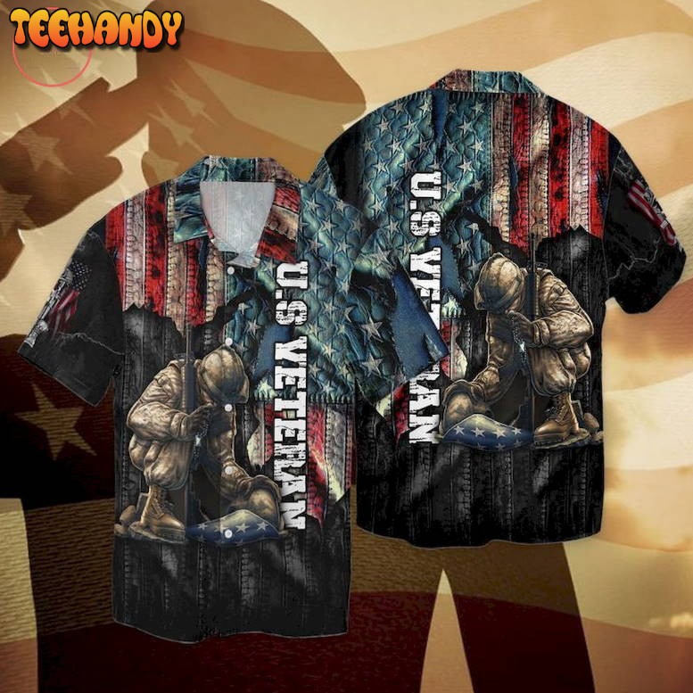 4th Of July Independence Day Memorial Day American Veteran Hawaiian Shirt