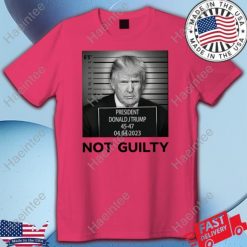 Donald Trump Not Guilty Unisex T Shirt 1
