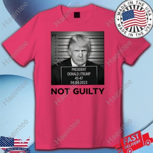 Donald Trump Not Guilty Unisex T Shirt