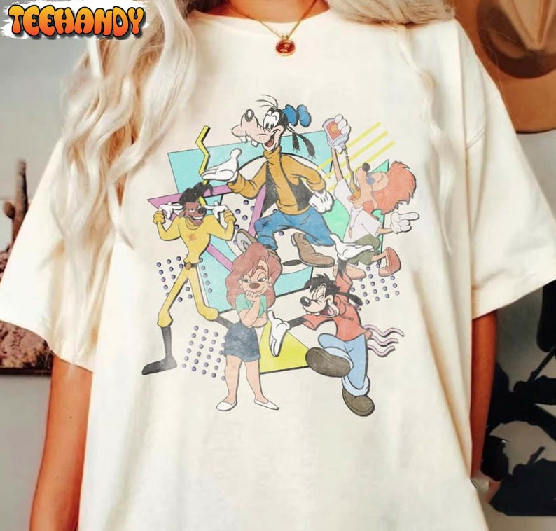 A Goofy Movie Shirt, Vintage Disney Trip 2023 Unisex T Shirt Hoodie