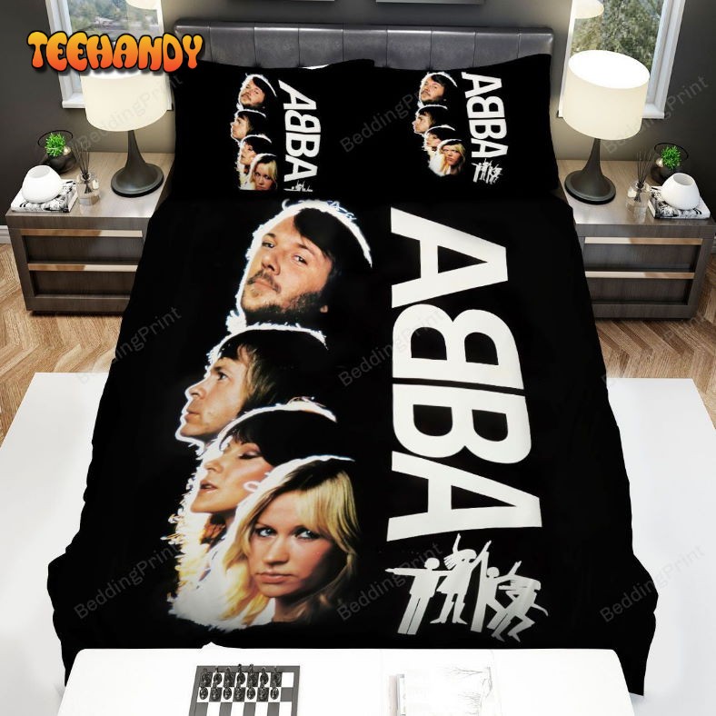 Abba Iconic Group Bed Sheets Duvet Cover Bedding Set