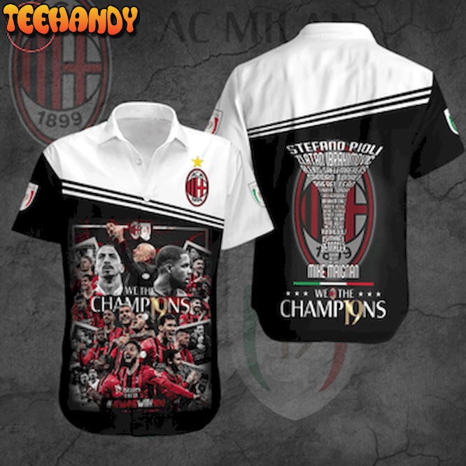 AC Milan Always With You Hawaiian Shirt