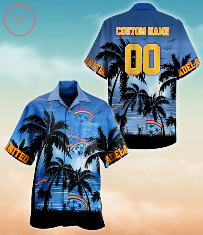 Adelaide United FC Customized Hawaiian Shirt