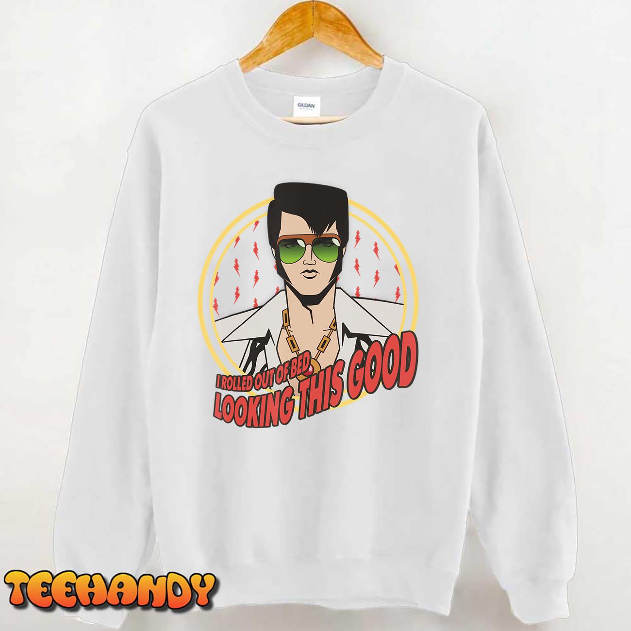 Agent Elvis Rolled Out of Bed T-Shirt