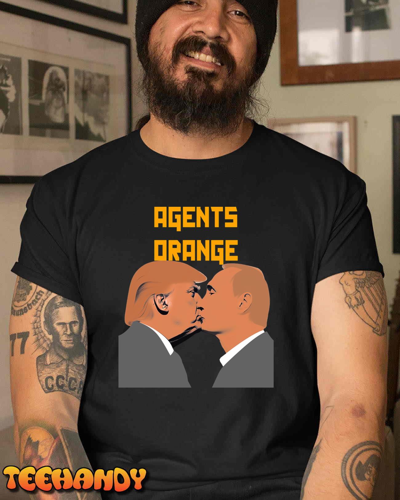Agents Orange Putin and Trump Unisex T-Shirt