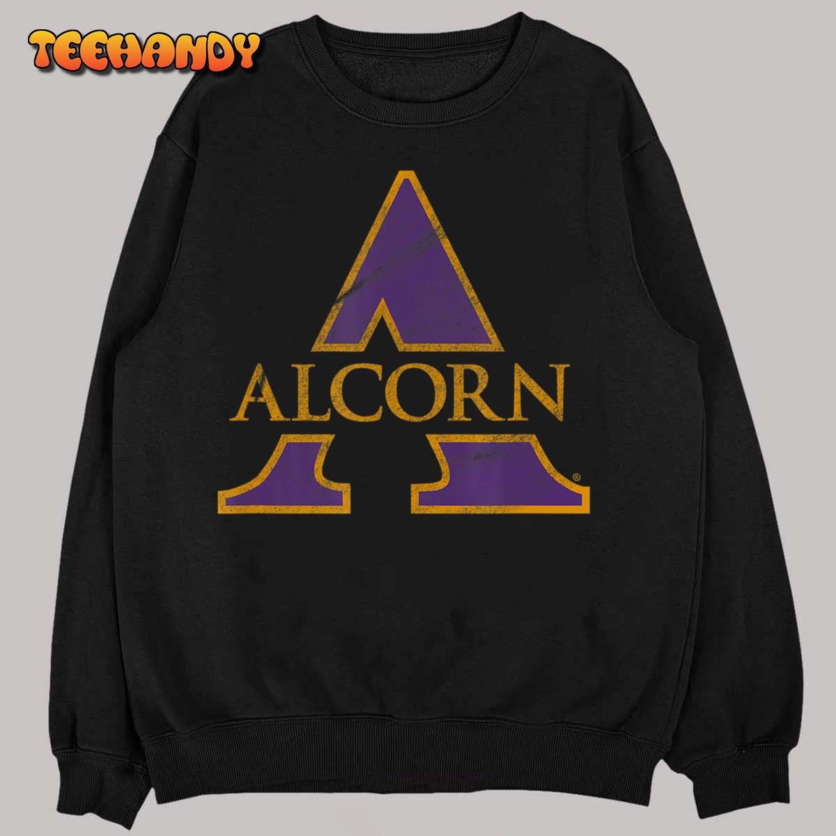 Alcorn State University Braves Distressed Primary T-Shirt - Official NCAA  Apparel 