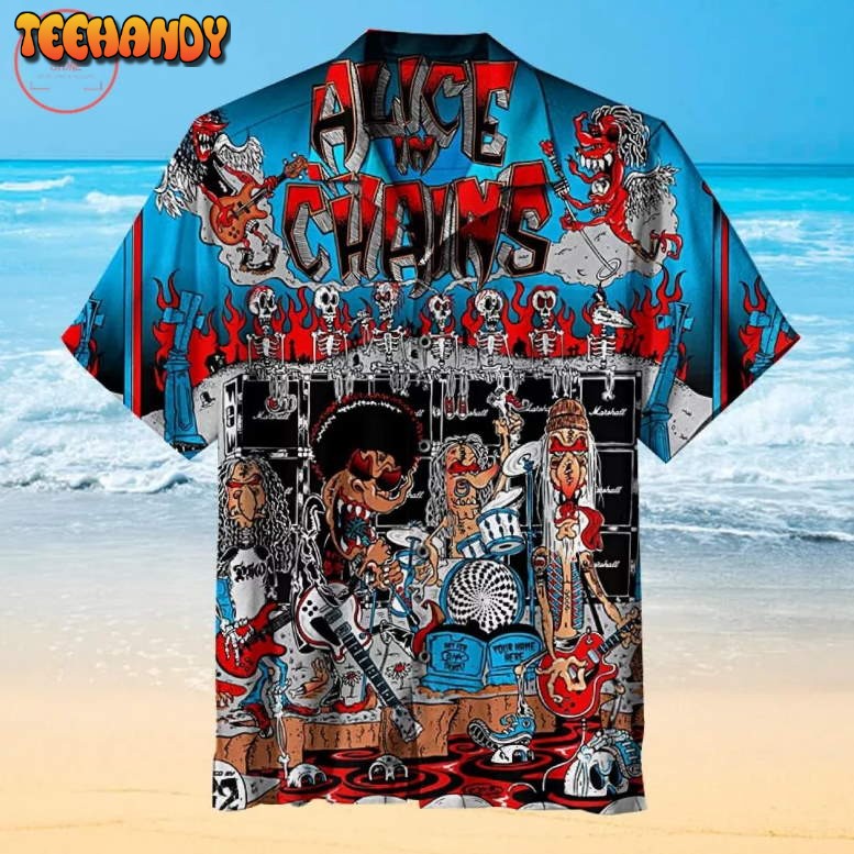 Alice In Chains Hawaiian Shirt