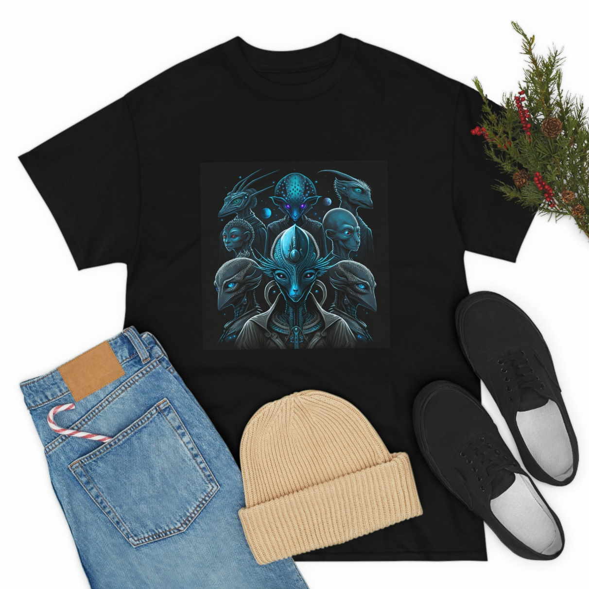 Alien Cosmic Beings T-Shirt