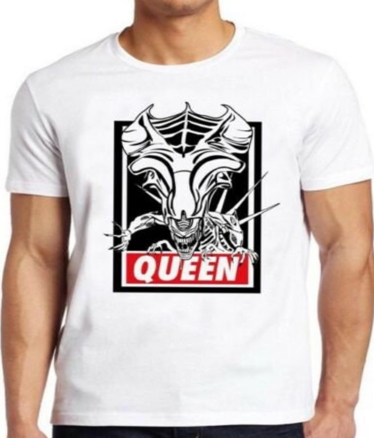 Alien Queen T Shirt 80s Cult Movie Sci Fi Space Film Funny Cool Gift Tee 204