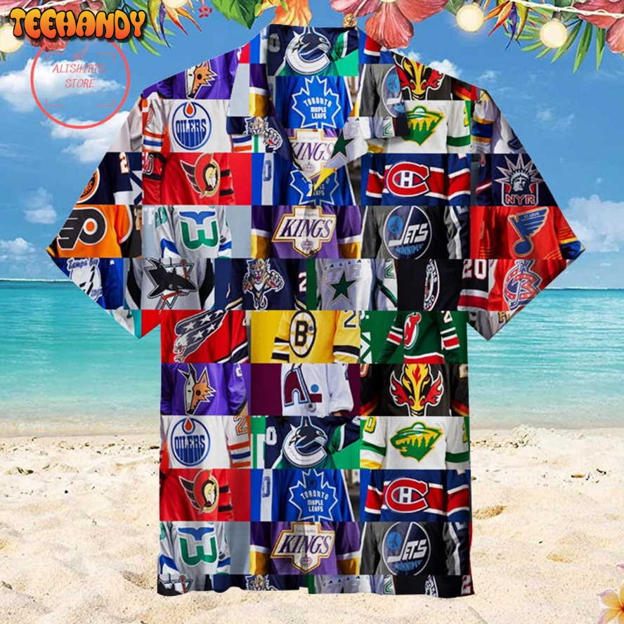 All NHL Reverse Retro Jerseys Hawaiian shirt