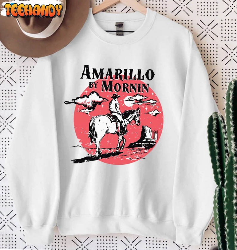 Amarillo By Morning Shirt, Western Cowboy Unisex T-shirt