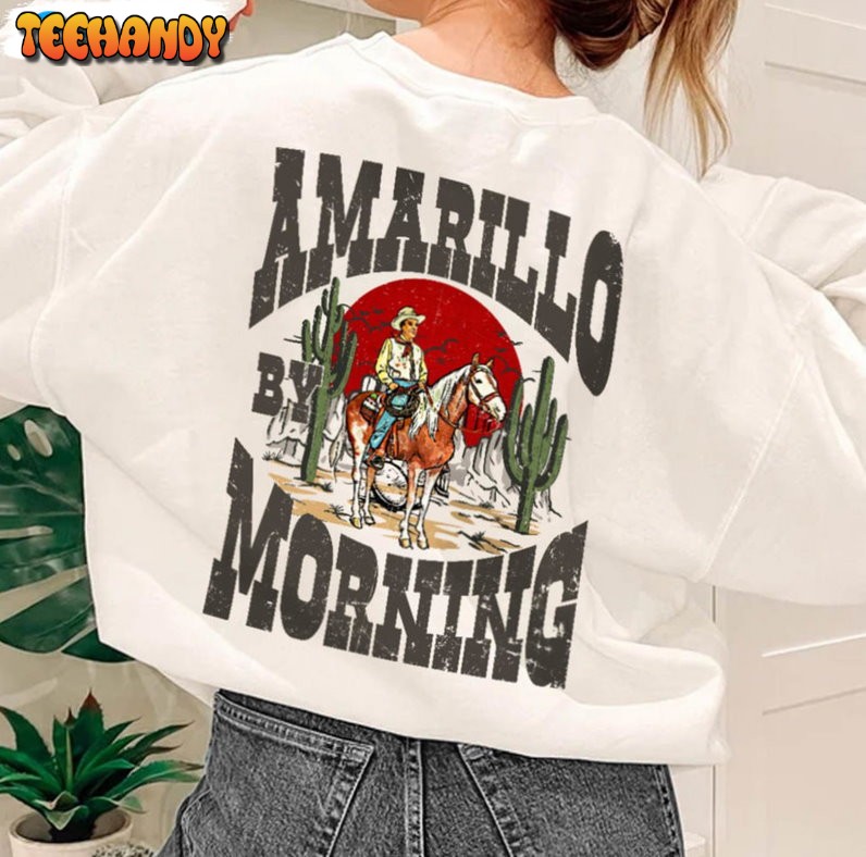 Amarillo Morning Shirt, Cowboy Country Music Unisex T-shirt