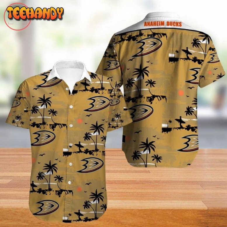 Anaheim Ducks Hawaiian Shirt