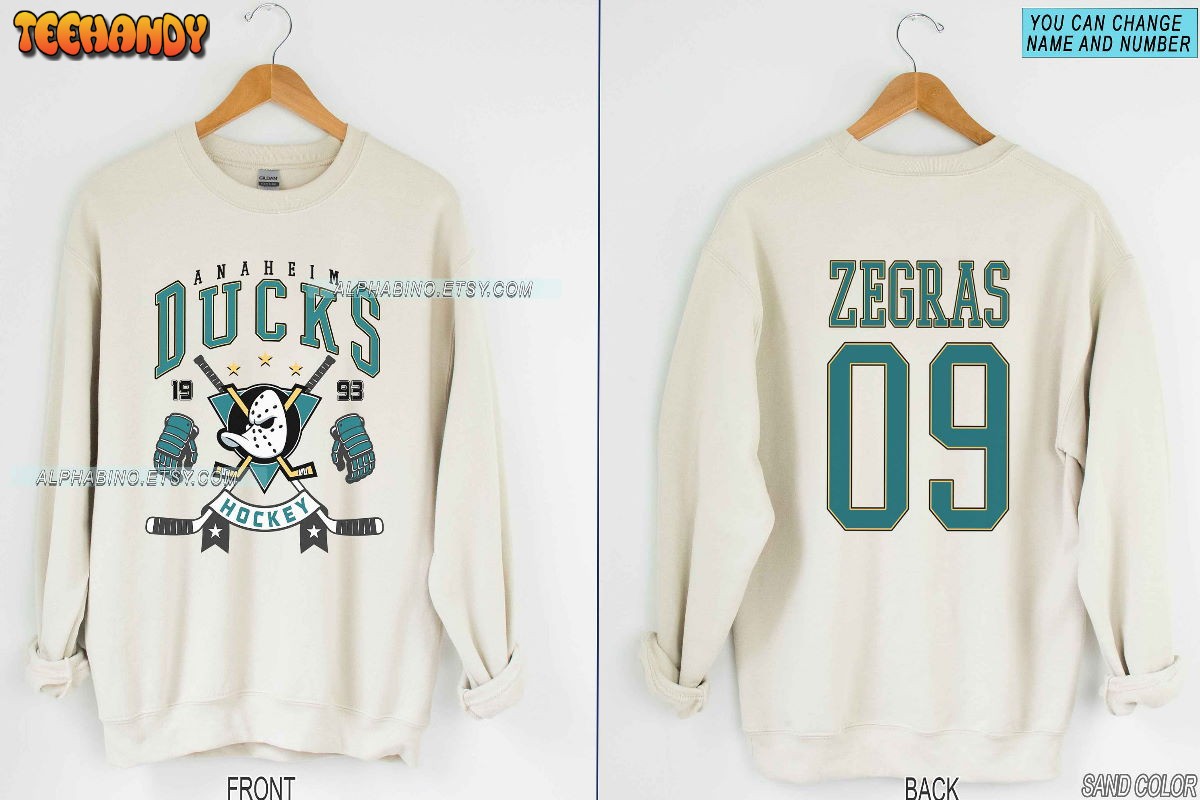 Anaheim Ducks Trevor Zegras Sweatshirt Anaheim Hockey Fan Shirt