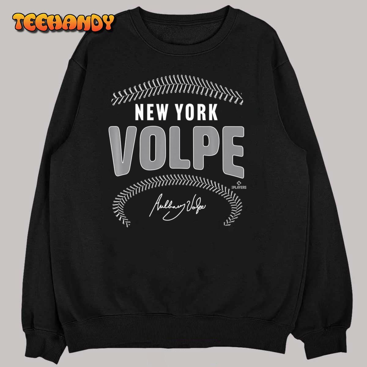 Anthony Volpe New York Baseball Name & Number Premium T-Shirt