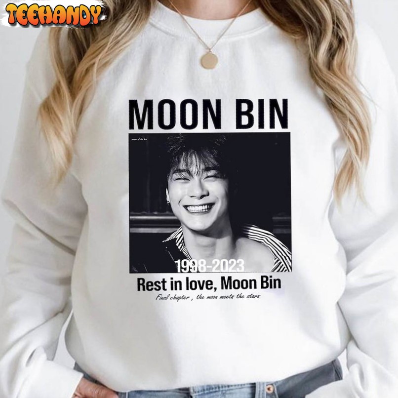 Astro Moon Bin Rip Shirt, The Memories 1998 2023 Unisex T Shirt Hoodie