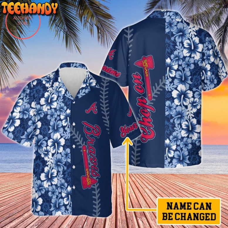 Atlanta Braves Unisex Custom Hawaiian Shirt