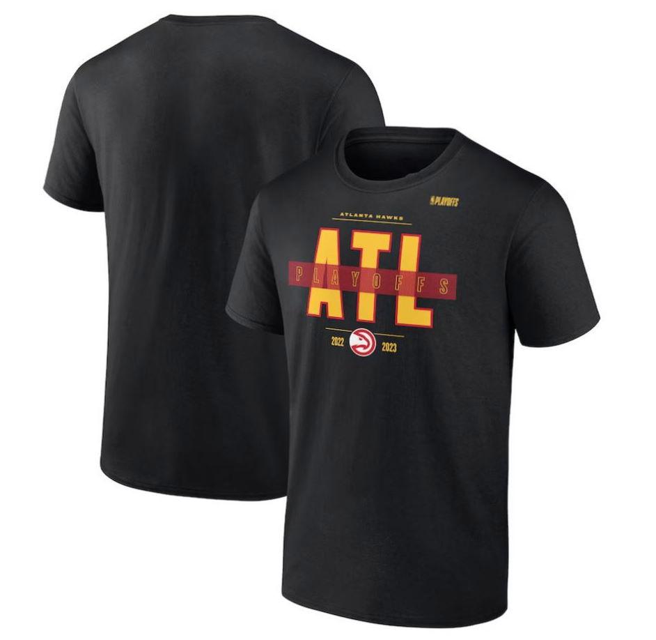 Atlanta Hawks 2023 NBA Playoffs Jump Ball T-Shirt