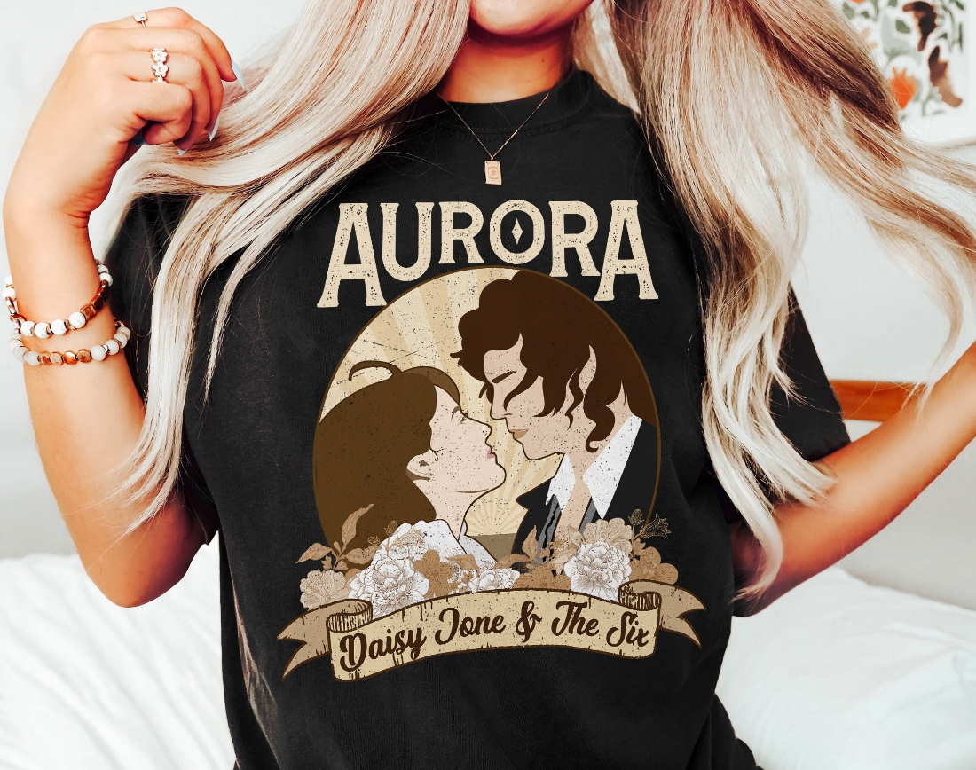 Aurora World Tour 2023 Daisy Jones & the Six Shirt Brilliant Taylor Jenkins Reid Shirt