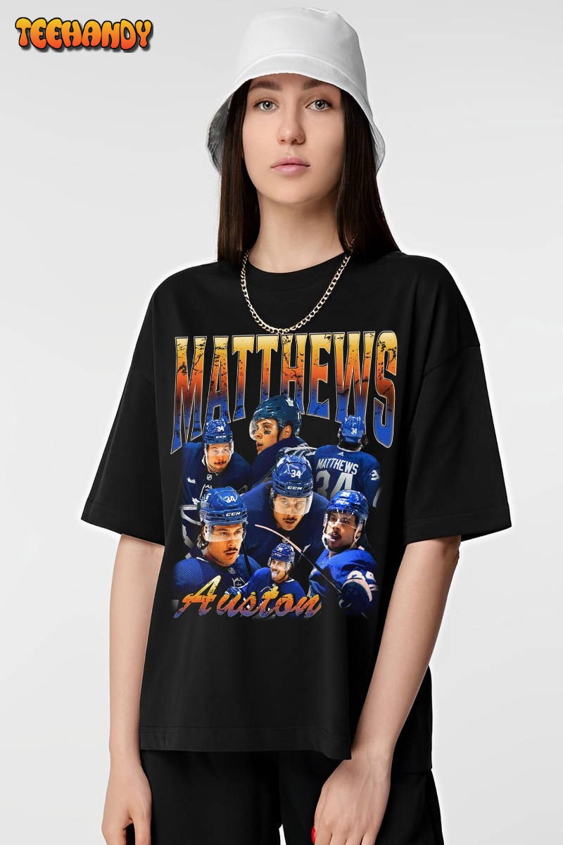 Auston Matthews Ice Hockey American Championship Sport Shirt