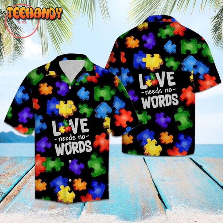 Autism In Love Hawaiian Shirt