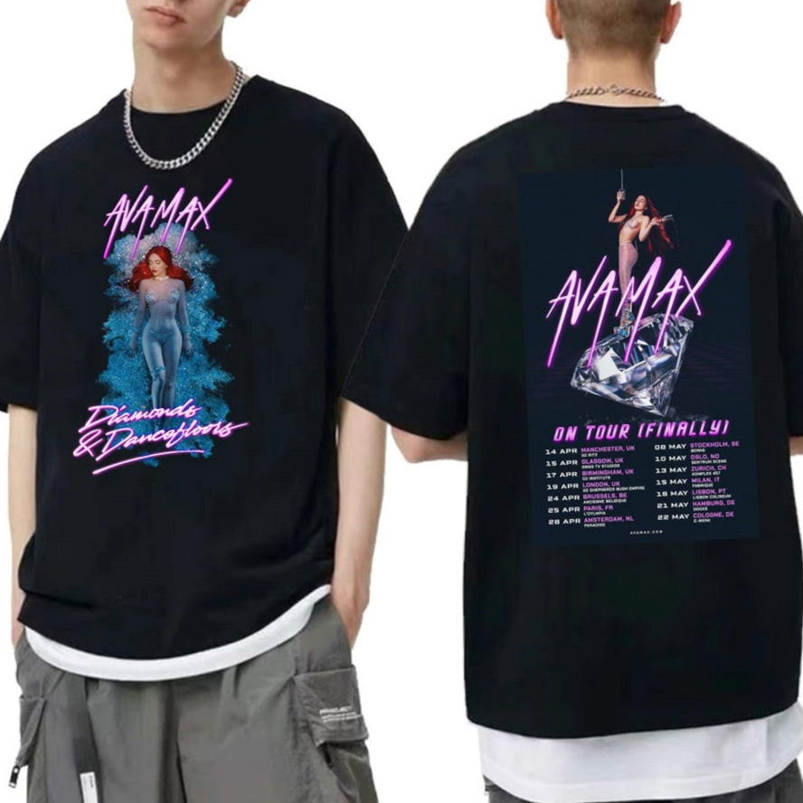 Ava Max 2023 Tour Shirt, Diamonds and Dancefloors 2023 Tour Shirt