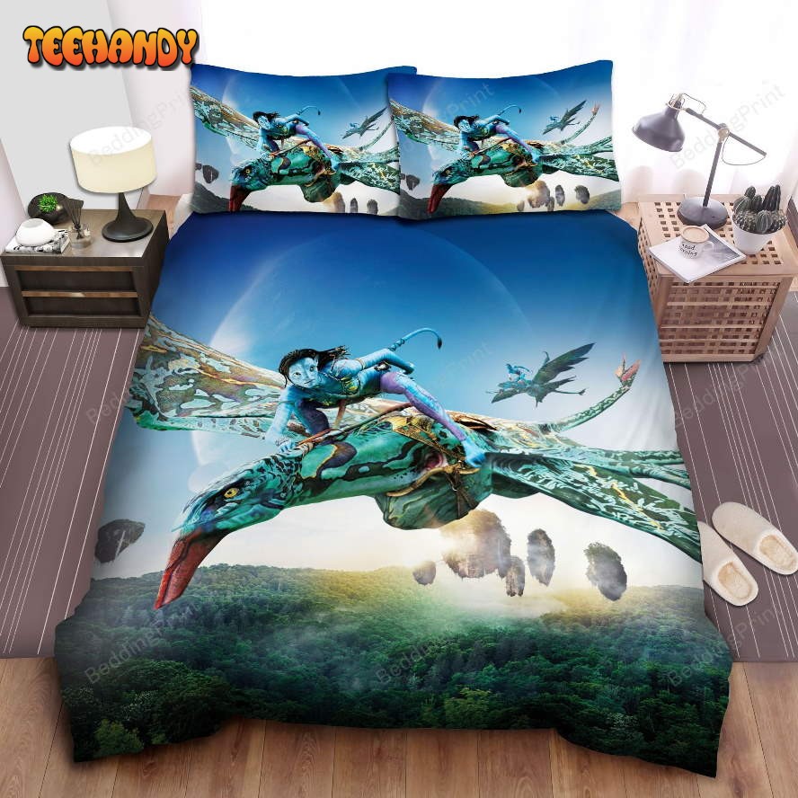 Avatar 2 Movie Trailer Scene Duvet Cover Bedding Set