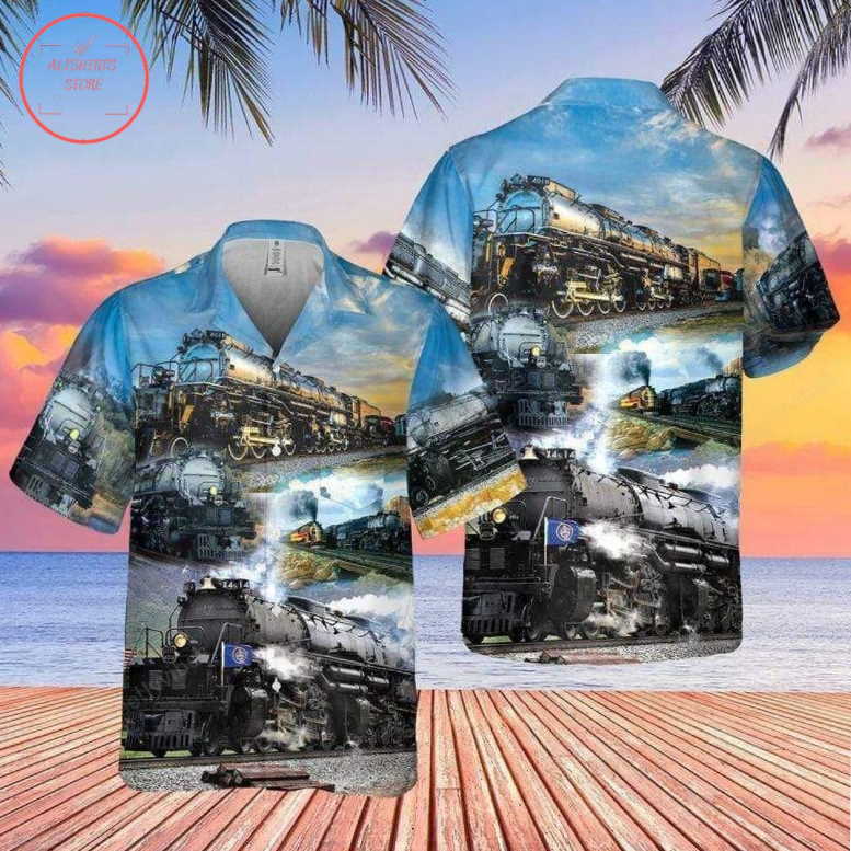 Awesome Big Boy Train Hawaiian Shirt