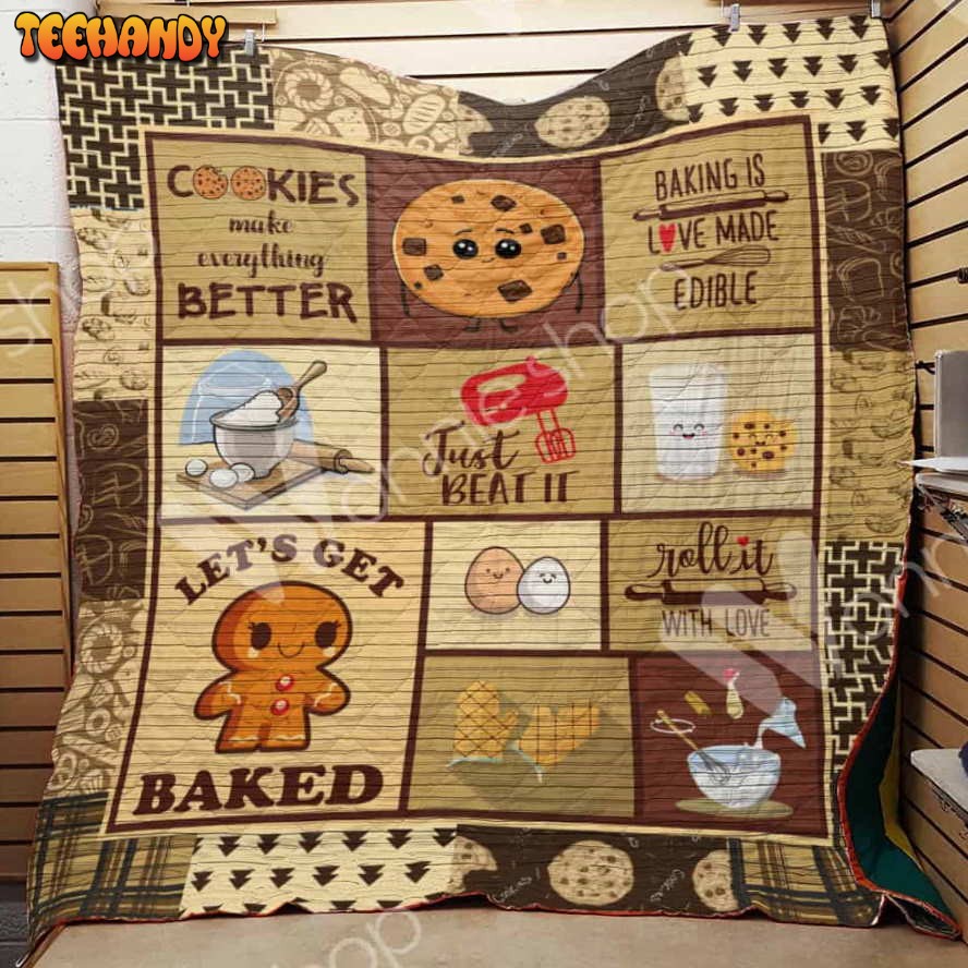 Baking 3D Customized Quilt Blanket