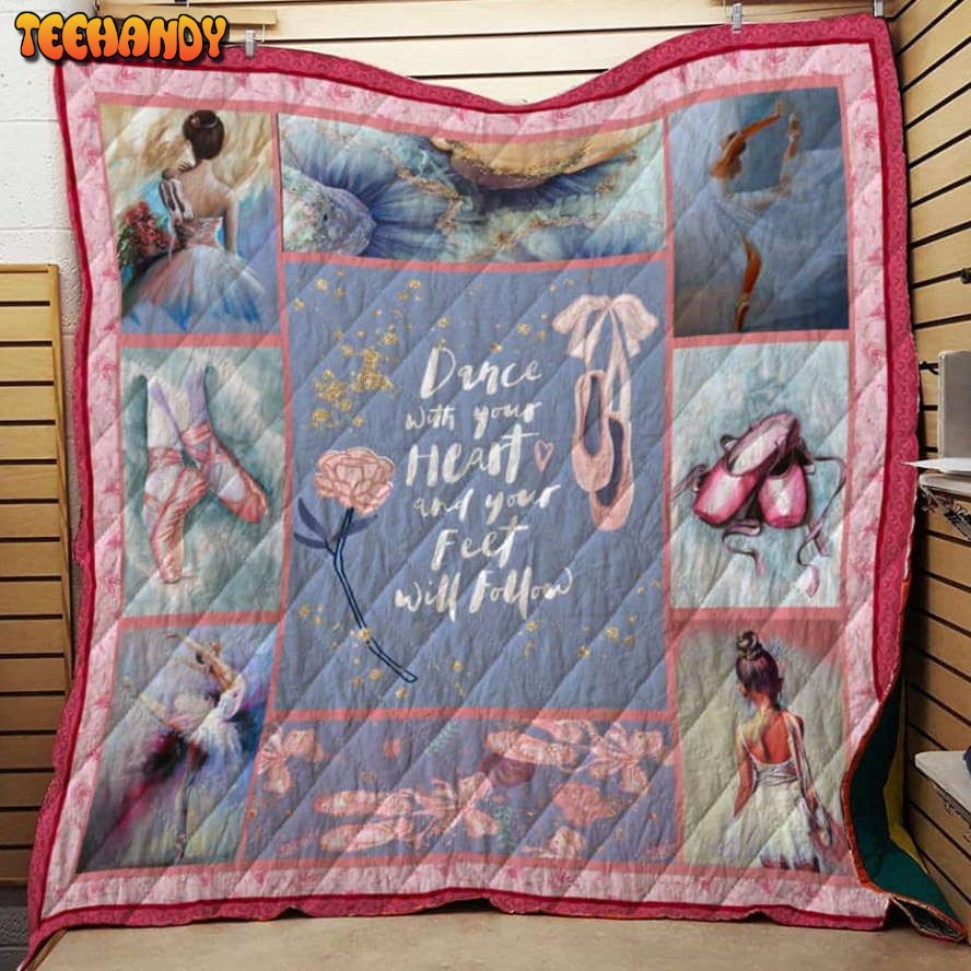 Ballet Music Lead Me 3D Quilt Blanket