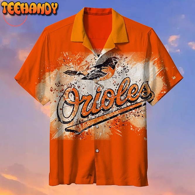 Baltimore Orioles Hawaiian Shirt