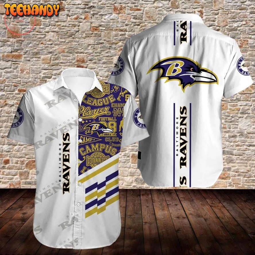 Baltimore Ravens Limited Edition Hawaiian Shirt