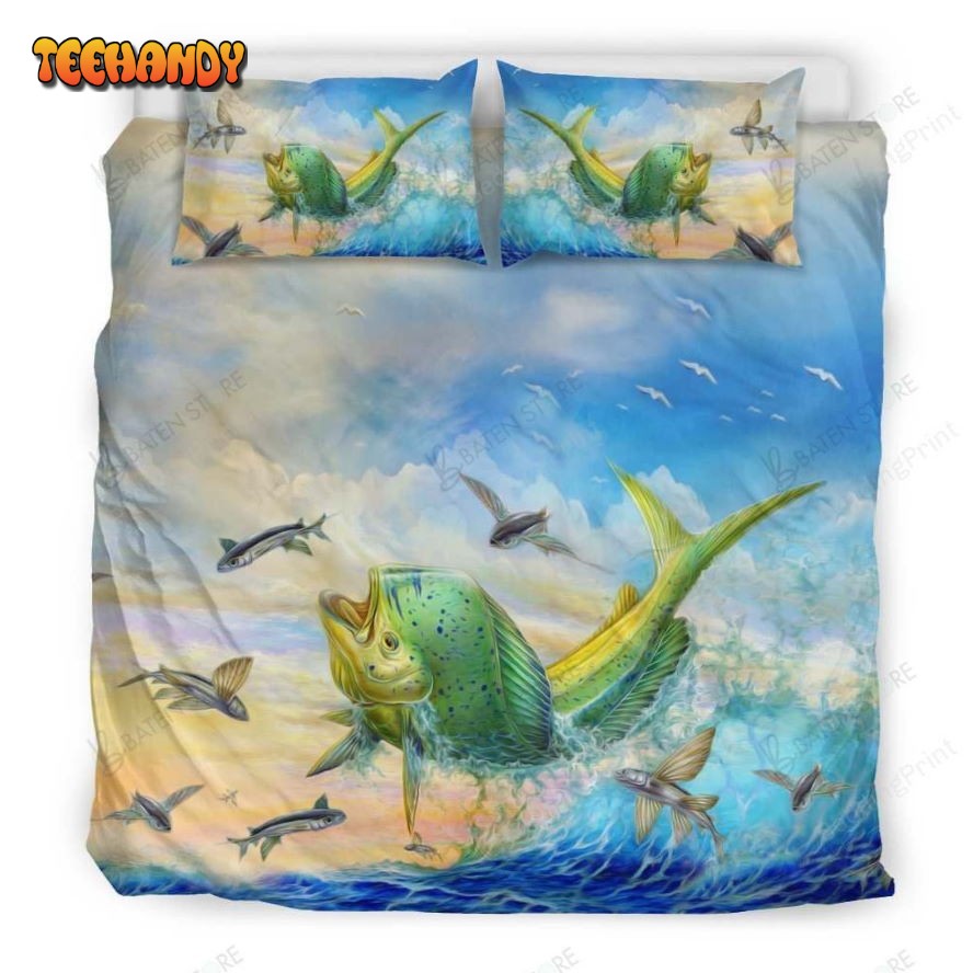 Barbados Mahi Mahi Bedding Set