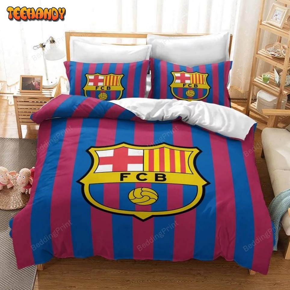 Barcelona Soccer Club Logo Bedding Sets