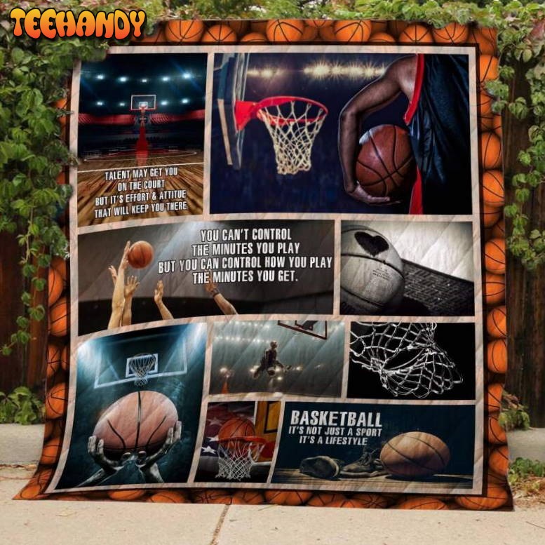 Basketball Lover Customize Quilt Blanket