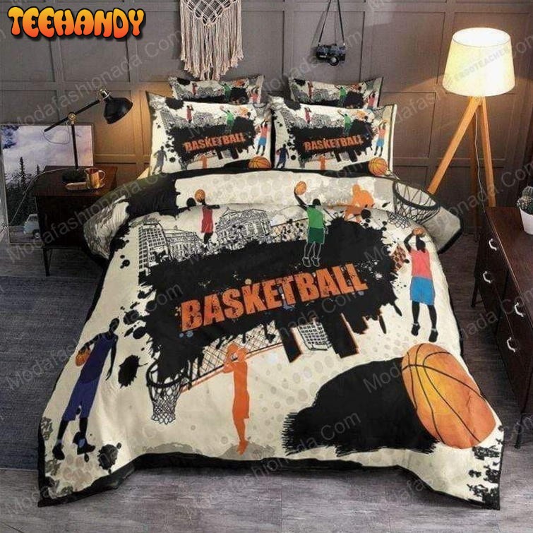 Basketball Player Pattern Sport 6 Bedding Set