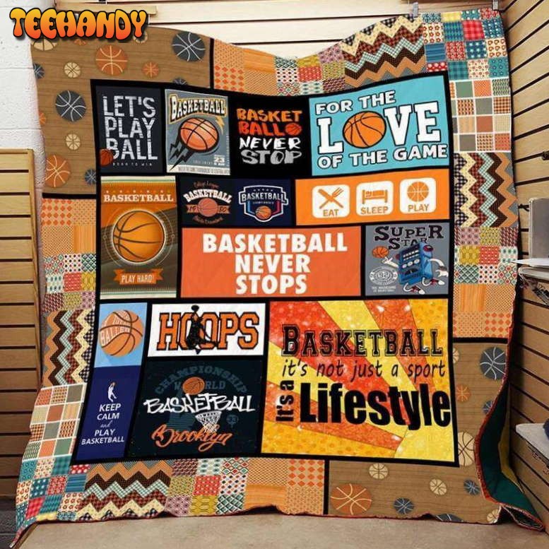 Basketball To Customize Quilt Blanket