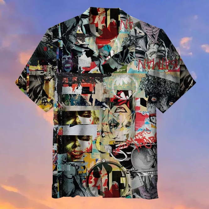 Batman Ft Joker 3D All Print Hawaiian Shirt