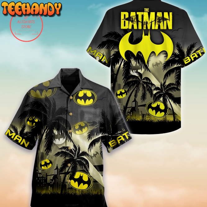 Batman Palm Tree Hawaiian Shirt