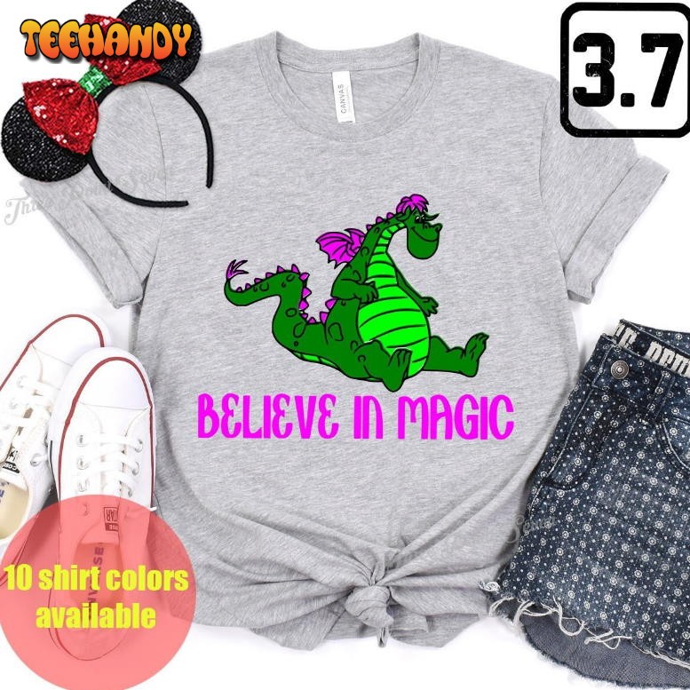 Believe In Magic Disney Shirt, Elliot The Dragon Pete’s Dragon T-Shirt,