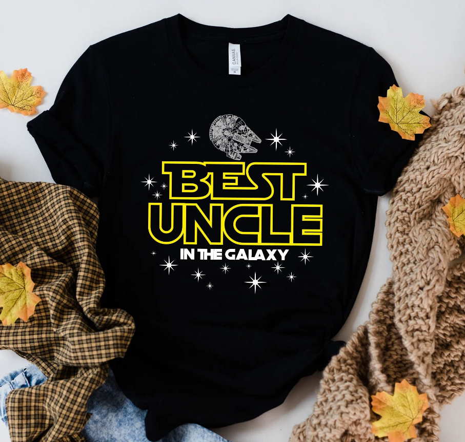 Best Uncle In The Galaxy T Shirt Father’s Day Gift Shirt