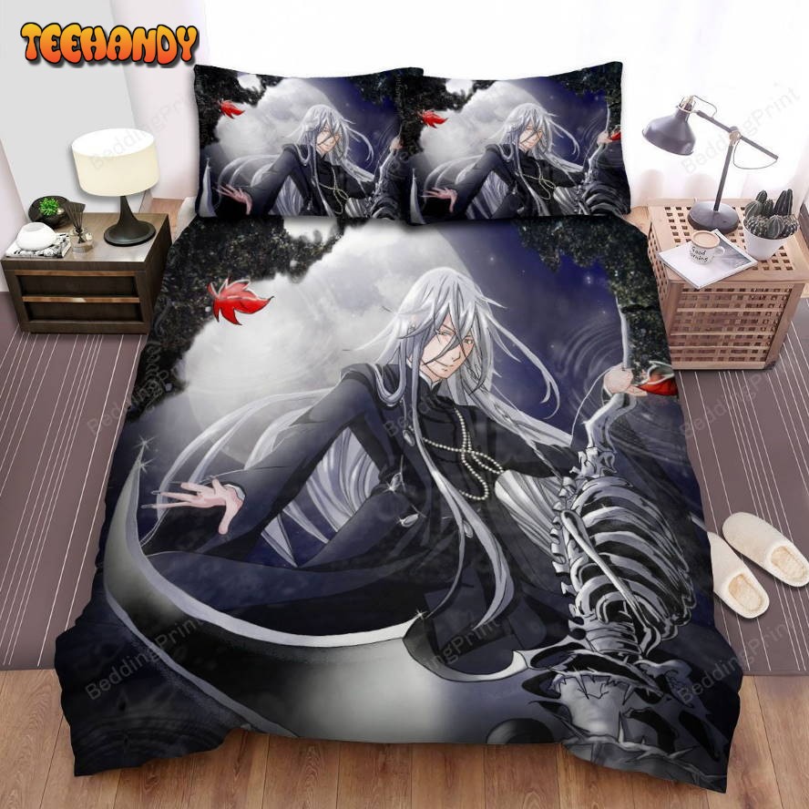 Black Butler Undertaker With The Skeleton Bedding Set