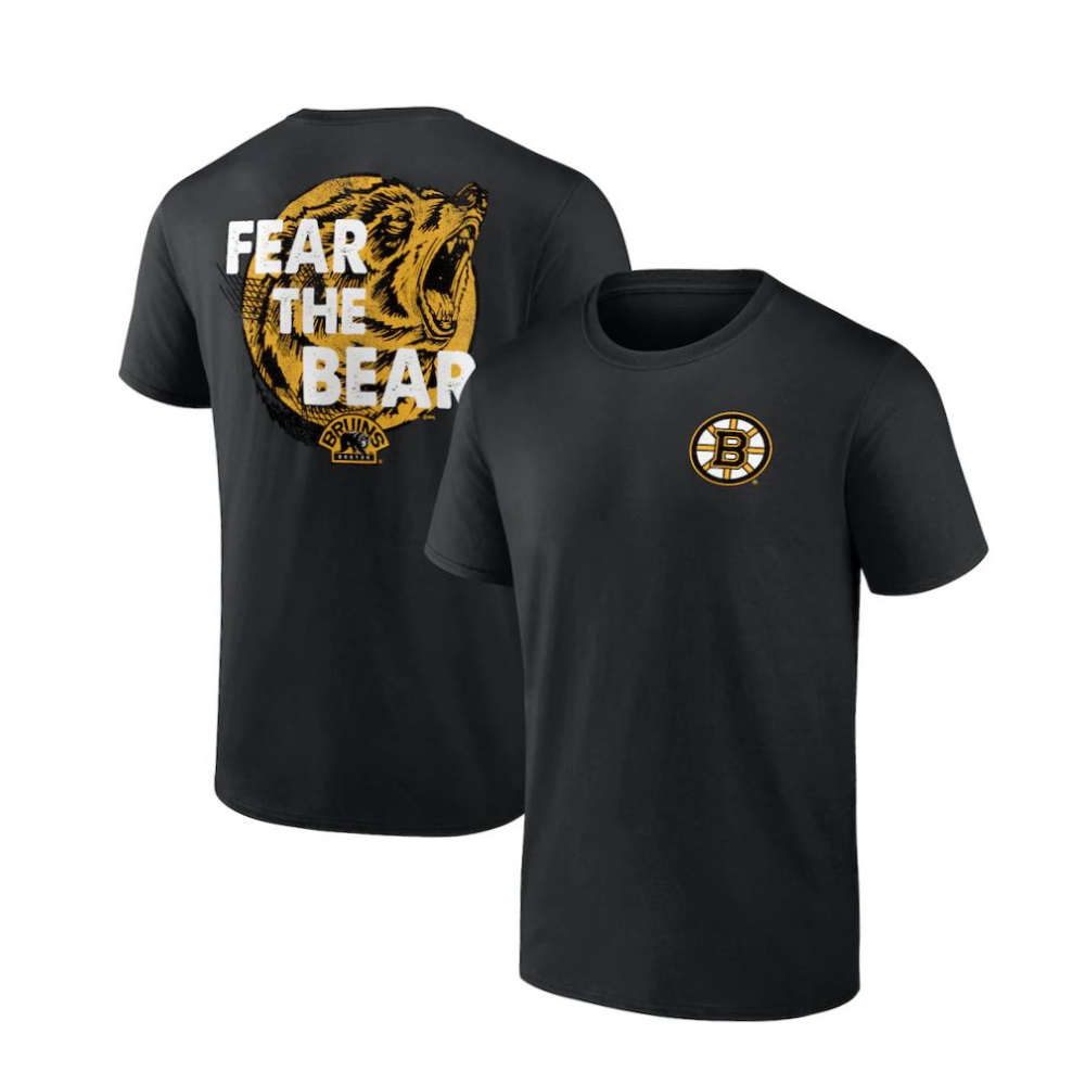 Boston Bruins Black Territorial T-Shirt