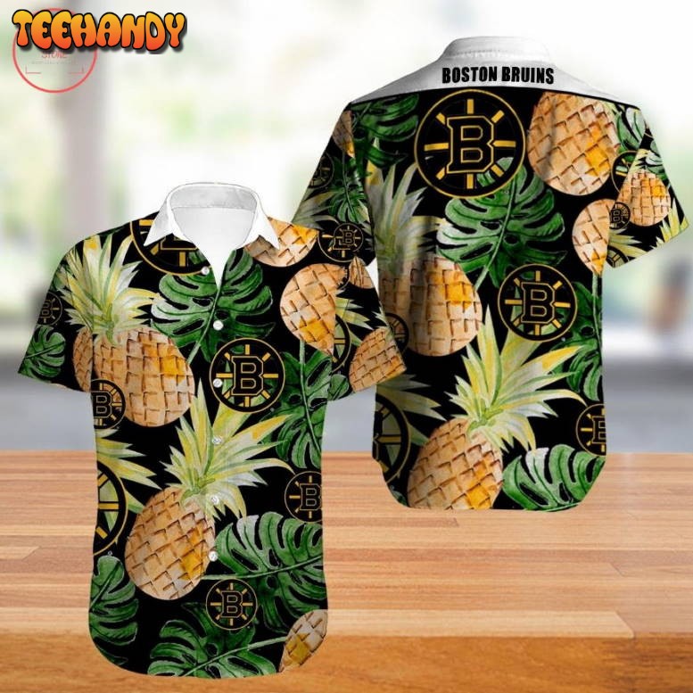 Boston Bruins Hawaiian Shirt